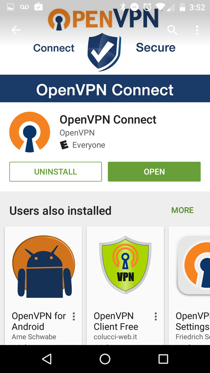 Как создать ovpn файл для android