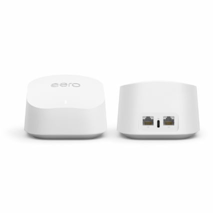 Eero unit front and back